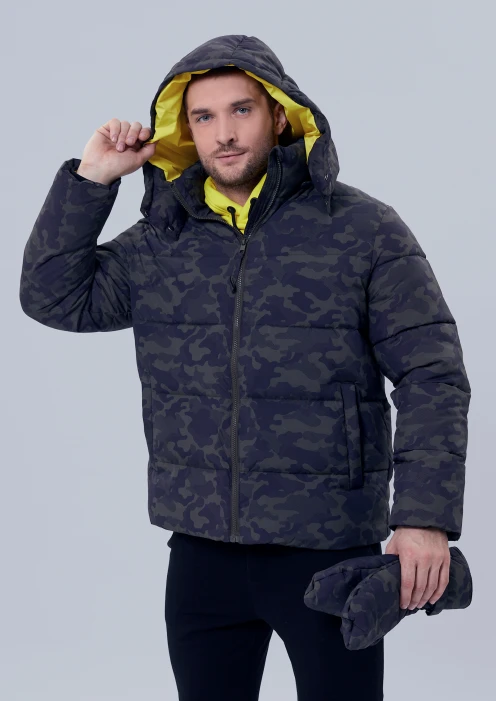 Купить куртка зимняя «родина в сердце» хаки камуфляж в интернет-магазине ArmRus по выгодной цене. - изображение 1