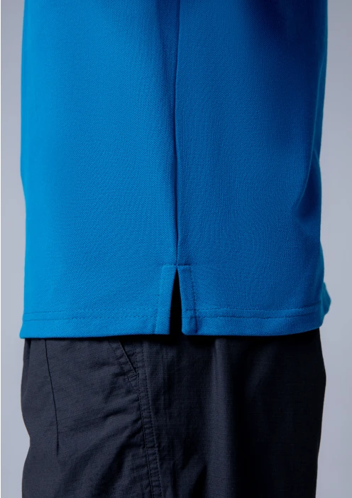 Купить футболка-поло пике мужская «звезда» голубая в интернет-магазине ArmRus по выгодной цене. - изображение 9