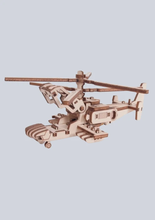Купить игрушка-конструктор из дерева вертолет армейский «армия россии» 41 деталь в интернет-магазине ArmRus по выгодной цене. - изображение 2