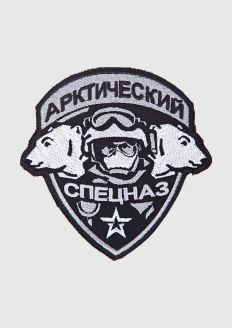 Шеврон идейный «Арктический спецназ» №15: купить в интернет-магазине «Армия России