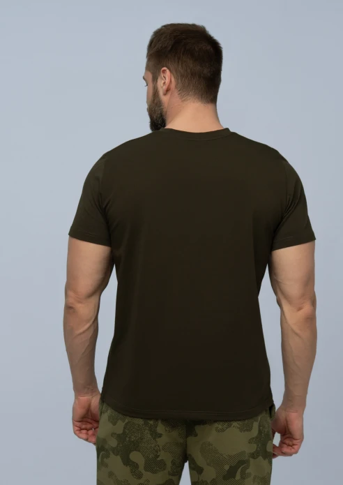 Купить футболка мужская «вс рф» хаки в интернет-магазине ArmRus по выгодной цене. - изображение 2