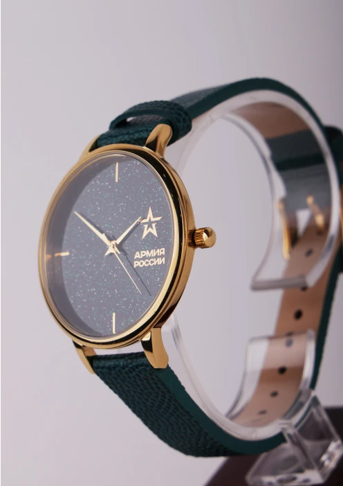 Купить часы женские charm кварцевые зеленые в интернет-магазине ArmRus по выгодной цене. - изображение 7
