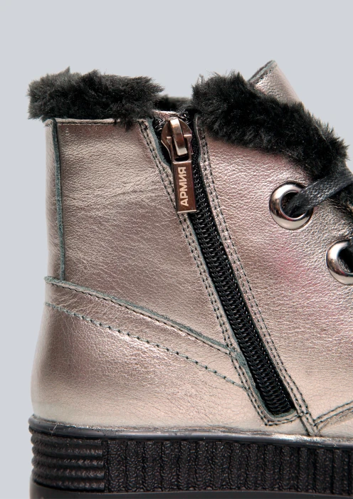 Купить зимние ботинки детские «армия» в интернет-магазине ArmRus по выгодной цене. - изображение 4