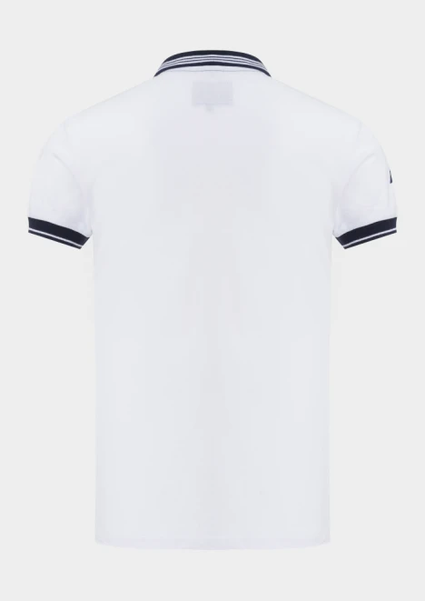 Купить футболка-поло «флот россии» мужская белая  в интернет-магазине ArmRus по выгодной цене. - изображение 2