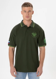 Рубашка-поло мужская Army Games, цвет хаки - хаки