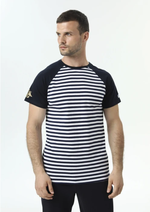 Купить футболка мужская вмф в полоску в интернет-магазине ArmRus по выгодной цене. - изображение 4