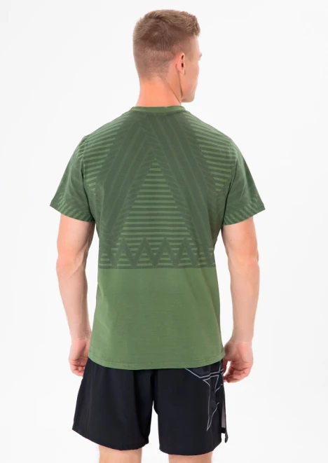 Купить футболка мужская «погонная лента» хаки в интернет-магазине ArmRus по выгодной цене. - изображение 2