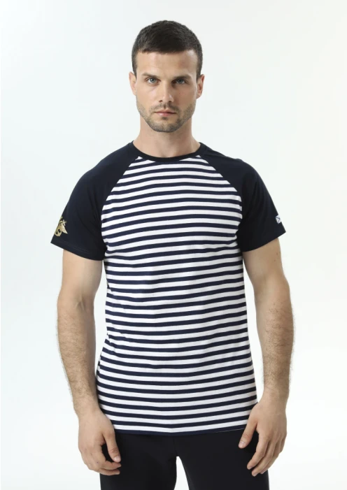 Купить футболка мужская вмф в полоску в интернет-магазине ArmRus по выгодной цене. - изображение 1