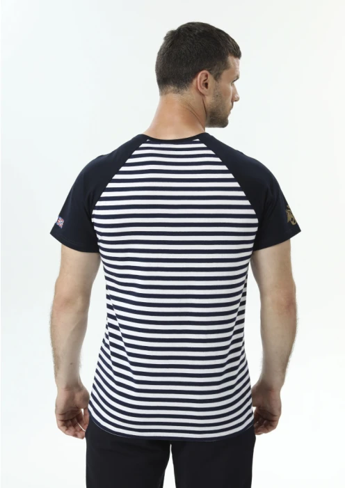 Купить футболка мужская вмф в полоску в интернет-магазине ArmRus по выгодной цене. - изображение 2